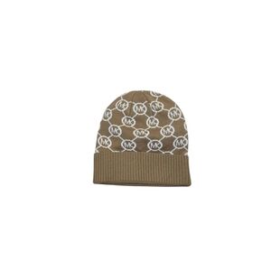 Michael Kors Brand New Without Tag Brown Knit Beanie